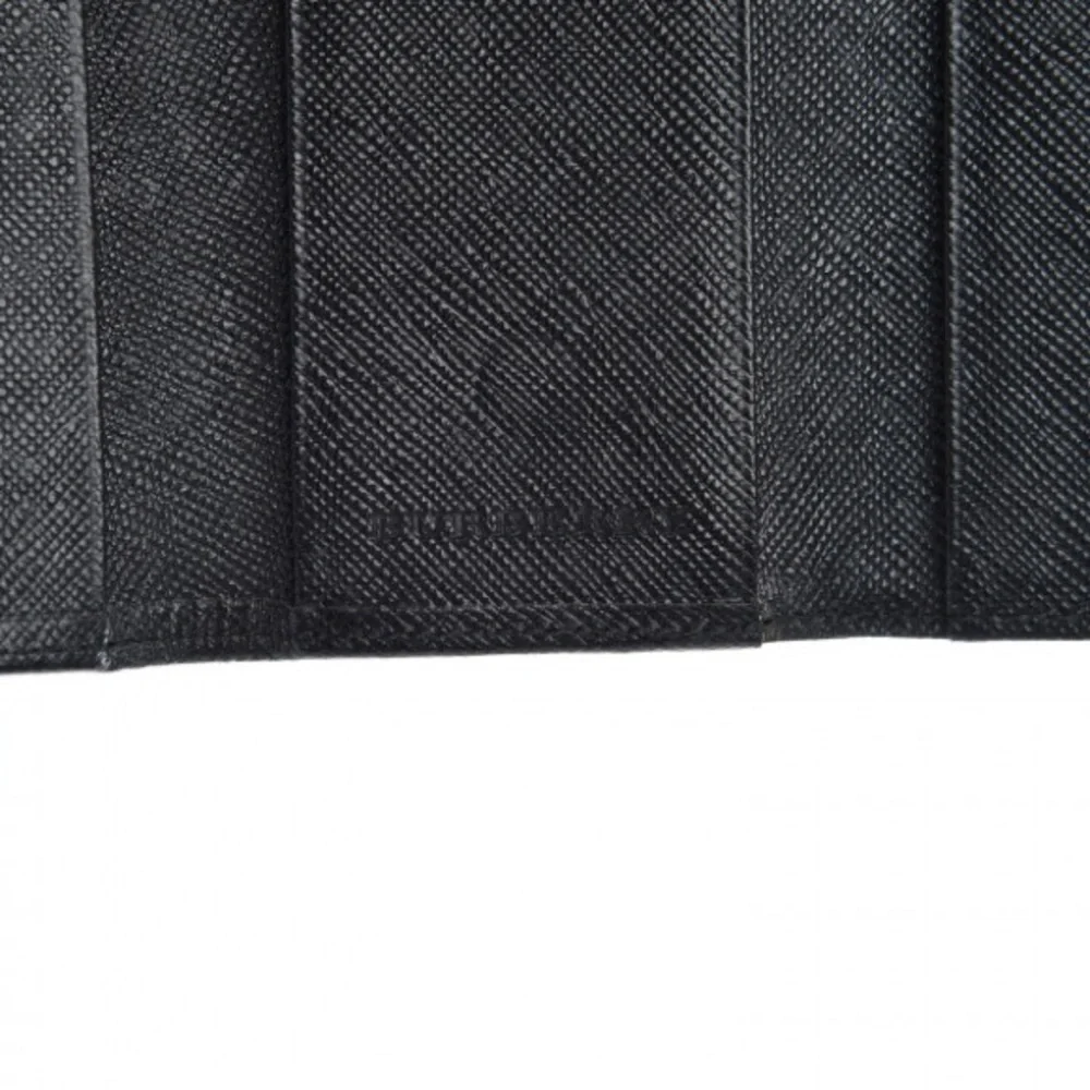 Burberry BURBERRY  Nova Check 4 Key Holder Case Black and Beige EUC